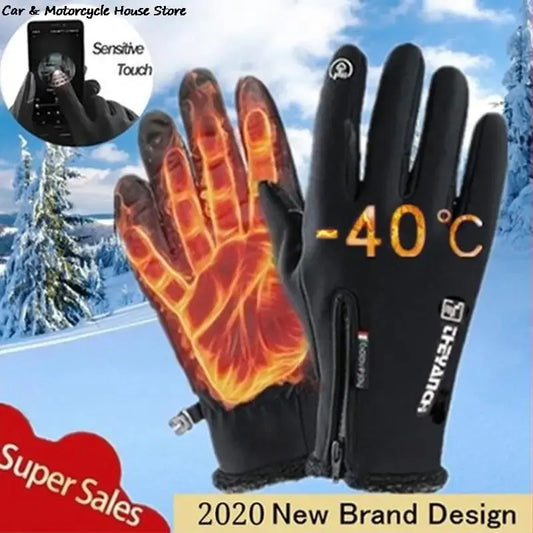 Winter Touchscreen Gloves – Waterproof & Warm for Work, Driving & Sports