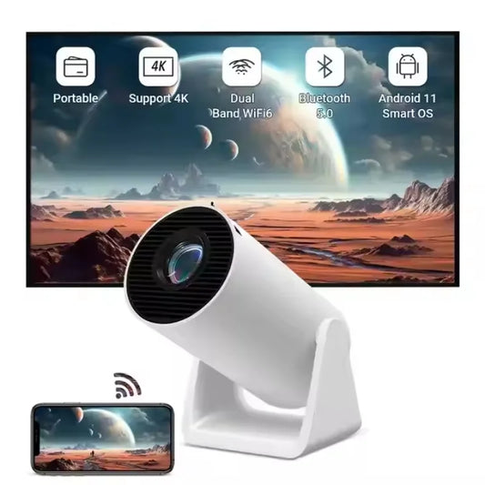 L10 Pro 4K Smart Projector – Portable HD Home Theater